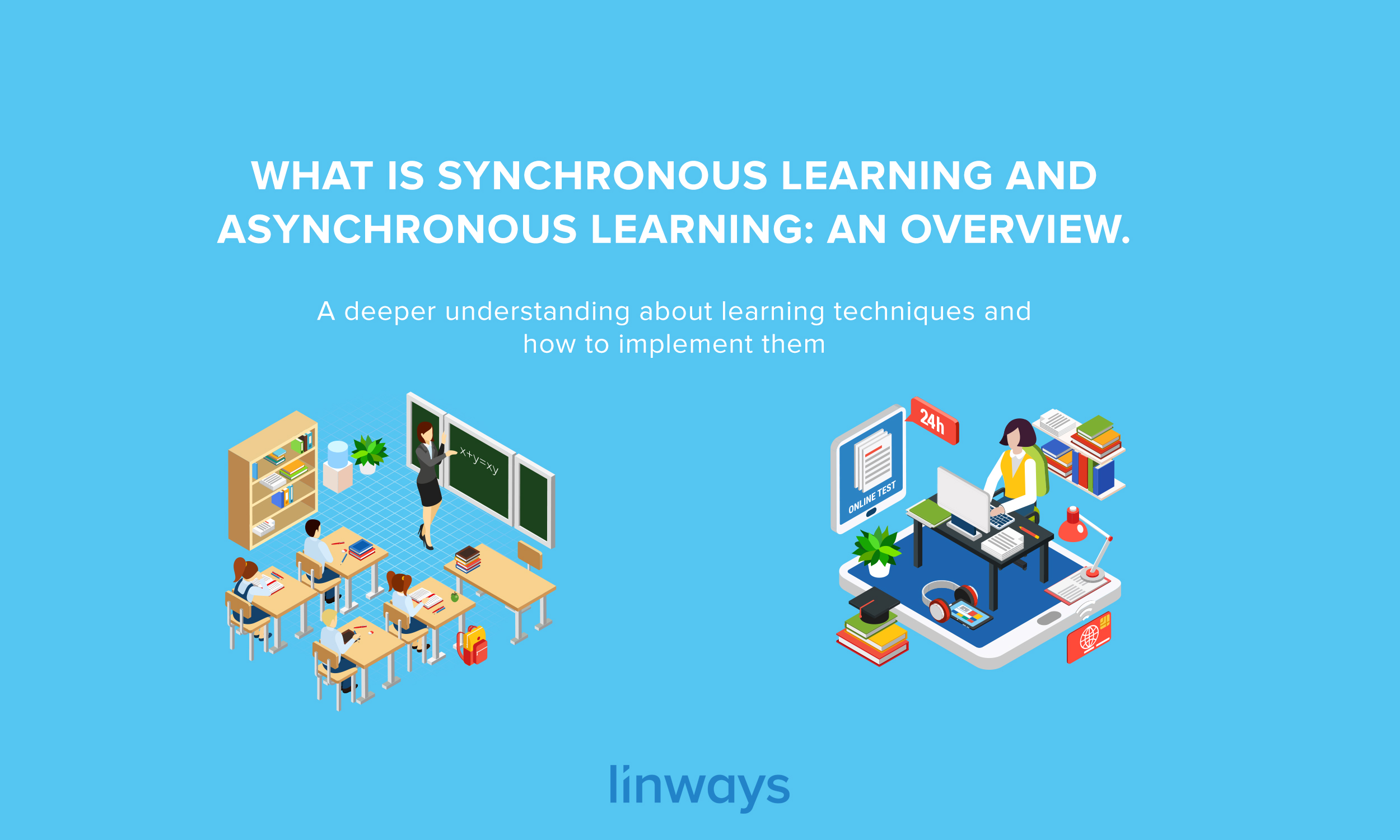 What does synchronous online learning provides?